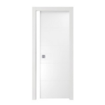 Porta Scorrevole modello Righe Pantografata Bianco Laccato varie larghezze | Effebiquattro